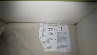 Caja ordenación ropa Ikea