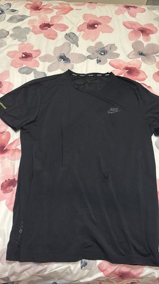 Maglietta Nike nera per ciclismo