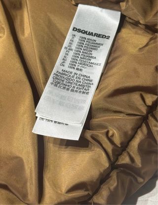 Chaleco niño Dsquared2 marrón