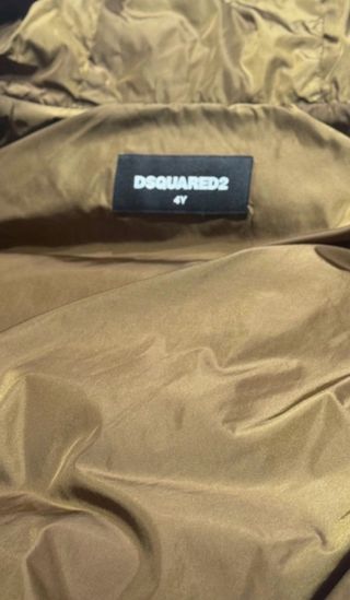 Chaleco niño Dsquared2 marrón