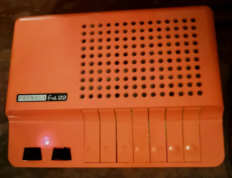 Radio Phonola FD 22 Filodiffusore de los años 70 con Bluetooth