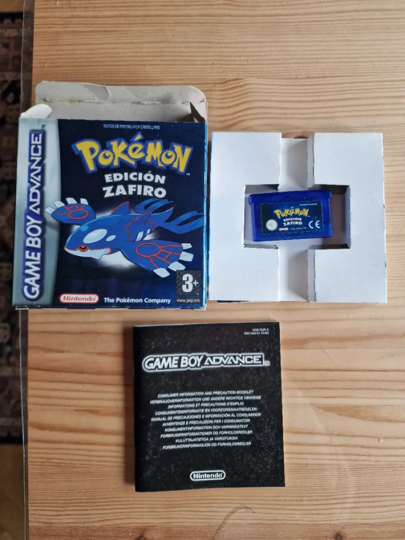 Pokémon Zafiro Game Boy Advance