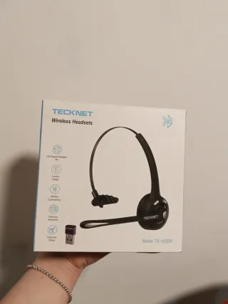 Auriculares TeckNet Inalámbricos Bluetooth Negro