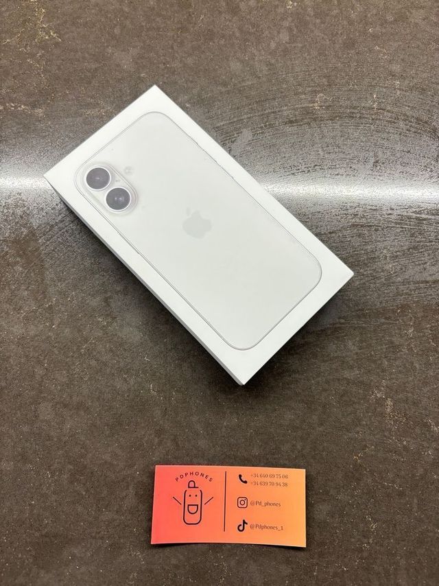 iPhone 16 PRECINTADO NEGOCIABLE