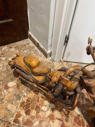 Moto Decorativa Madera
