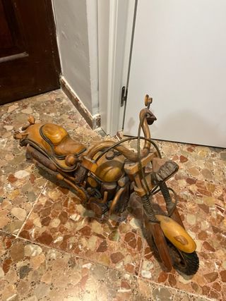 Moto Decorativa Madera