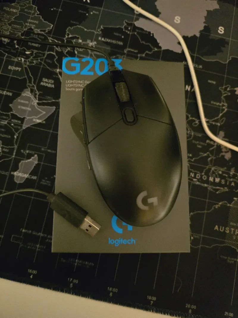 Ratón Gaming Logitech G203 LIGHTSYNC afbeelding 2