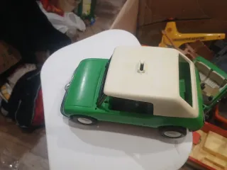 Coche playmobil Verde y  blanco