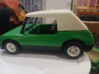 Coche playmobil Verde y  blanco