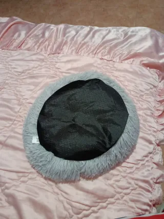 Cama para gato suave y redonda