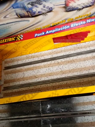 Scalextric Pack Ampliación Efecto Nieve hielo