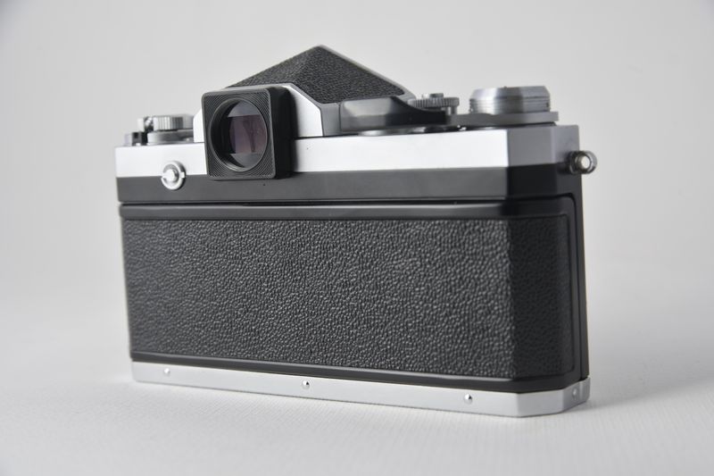 Nikon F Apollo cuerpo plateado como nuevo afbeelding 4