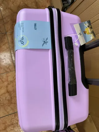 Juego 3 Maletas Polipropileno Morado