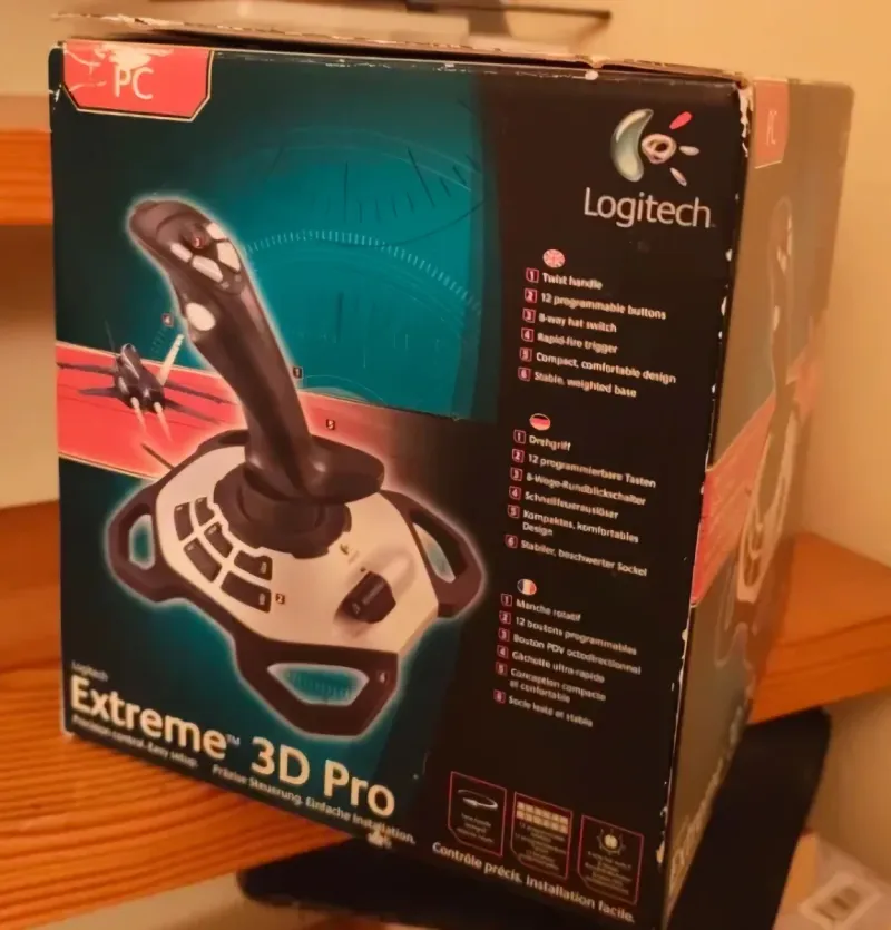 Joystick Logitech Extreme 3D Pro PC afbeelding 2