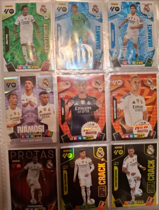 Adrenalyn XL 2025/26 especiales Real Madrid