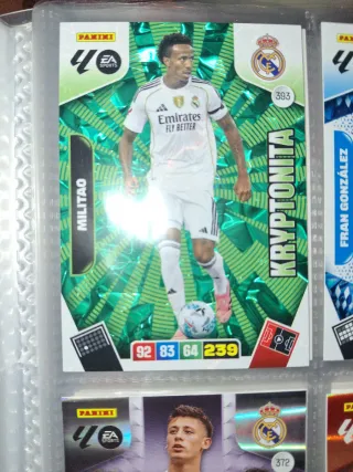 Adrenalyn XL 2025/26 especiales Real Madrid