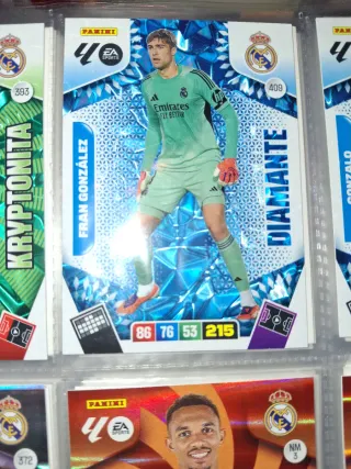 Adrenalyn XL 2025/26 especiales Real Madrid