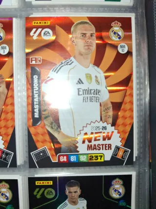 Adrenalyn XL 2025/26 especiales Real Madrid