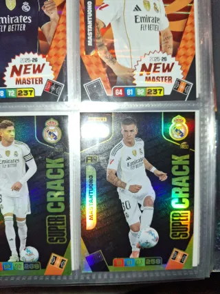 Adrenalyn XL 2025/26 especiales Real Madrid