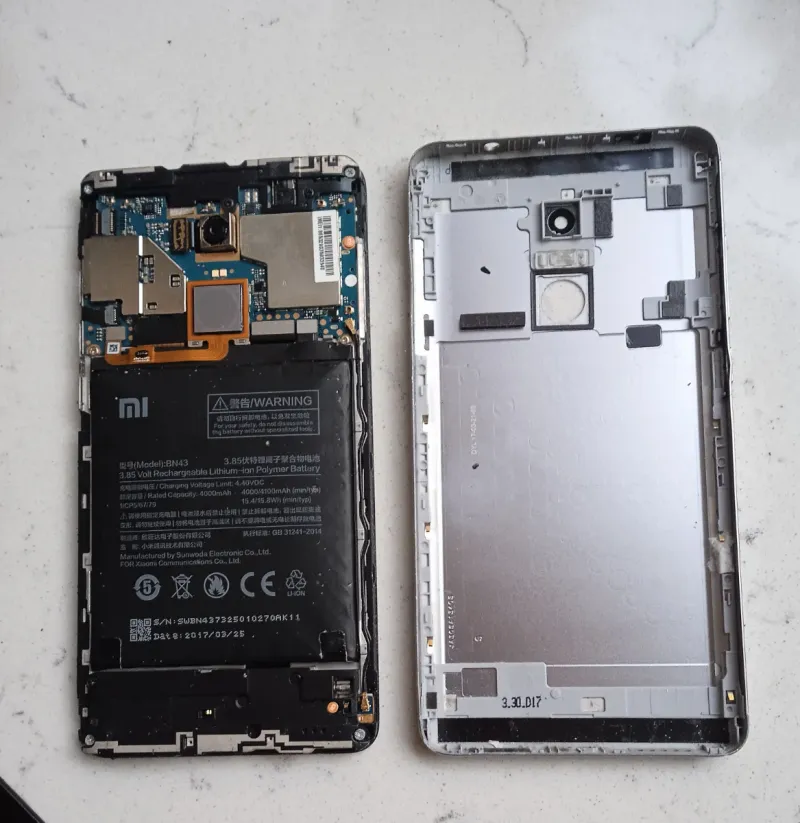 Xiaomi Redmi Note 4 Plata Usado afbeelding 2