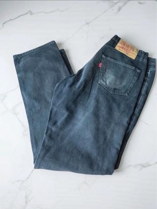 Jeans Levi'501, colore nero Washed, W36 L36