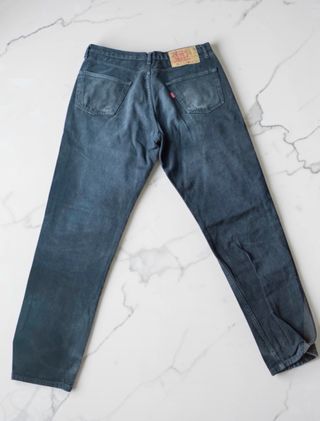 Jeans Levi'501, colore nero Washed, W36 L36