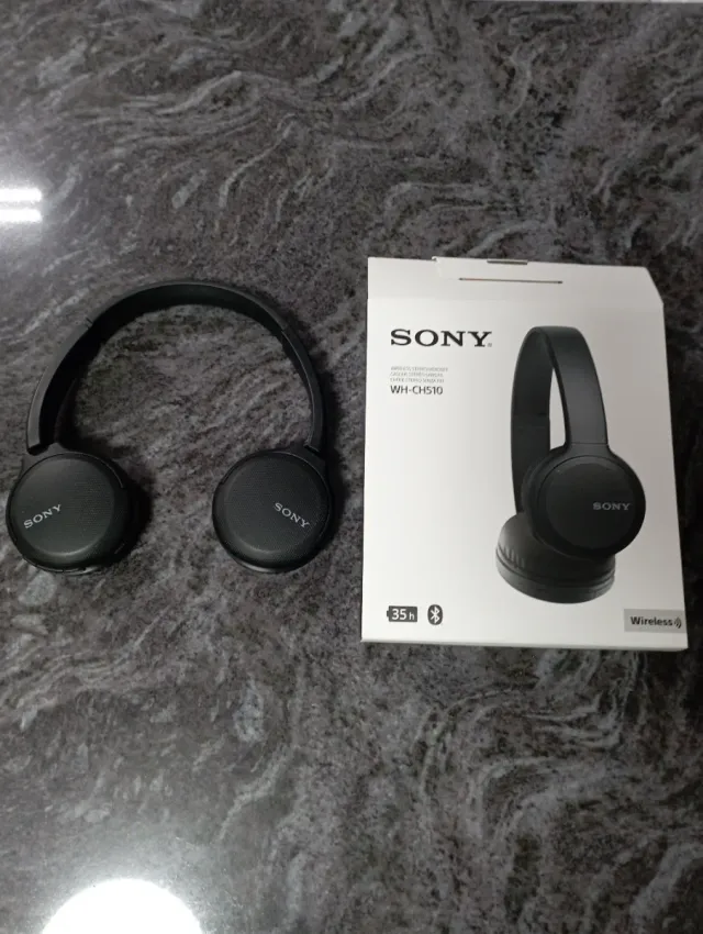 Auriculares Sony WH-CH510 Inalámbricos Negros