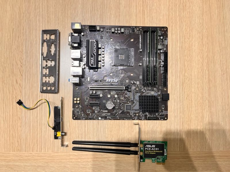 PACK COMBO PLACA BASE MSI B450M + 16GB RAM DDR4