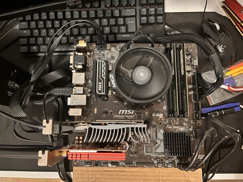PACK COMBO PLACA BASE MSI B450M + 16GB RAM DDR4 afbeelding 6