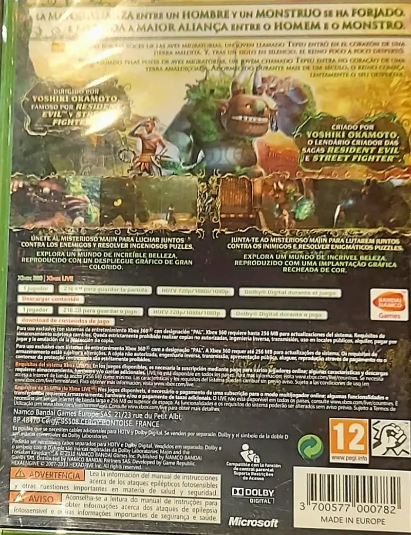 Majin and the Forsaken Kingdom Xbox 360 afbeelding 2