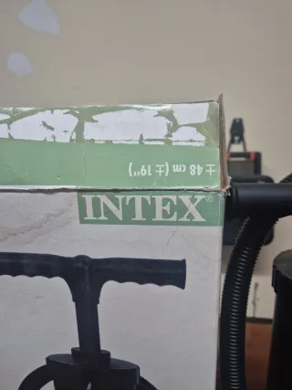 Inflador Intex Double Quick III