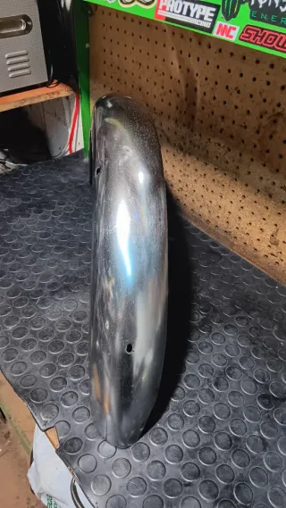 Guardabarros cromado Derbi Antorcha