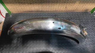 Guardabarros cromado Derbi Antorcha