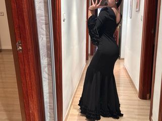 Vestido Flamenca Negro