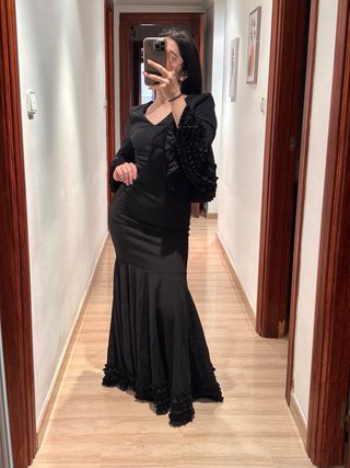 Vestido Flamenca Negro