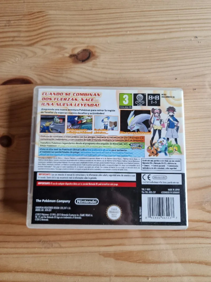 Pokémon Edición Blanca 2 Nintendo DS afbeelding 2