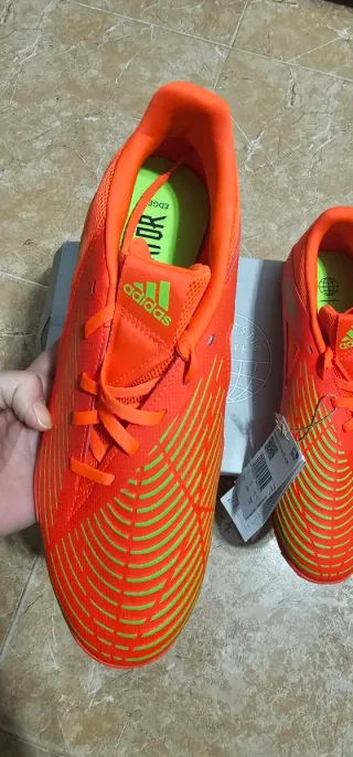 Adidas Predator Botas Fútbol Naranja/Verde