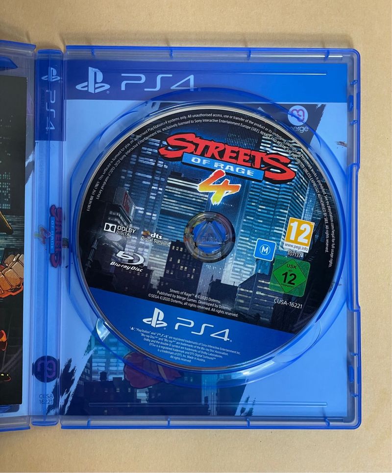 Streets of Rage 4 PS4 (PlayStation 4) afbeelding 5