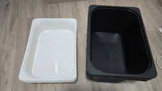 Scatole Trofast Ikea Bianche in Plastica