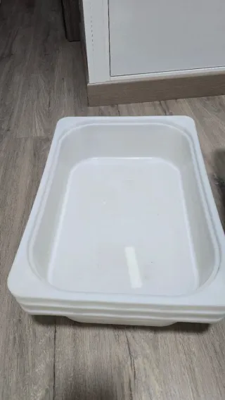 Scatole Trofast Ikea Bianche in Plastica