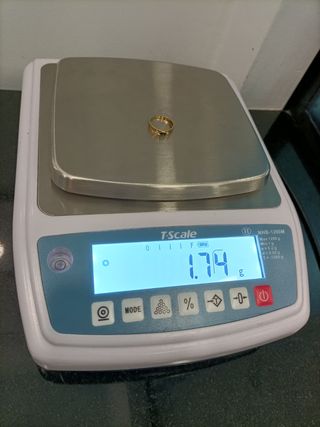 Anillo de Oro 18k 1,74gr