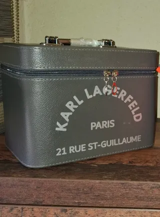 Neceser Rígido Karl Lagerfeld Gris