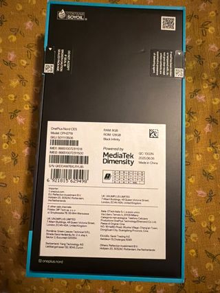 OnePlus Nord CE5 128GB Negro