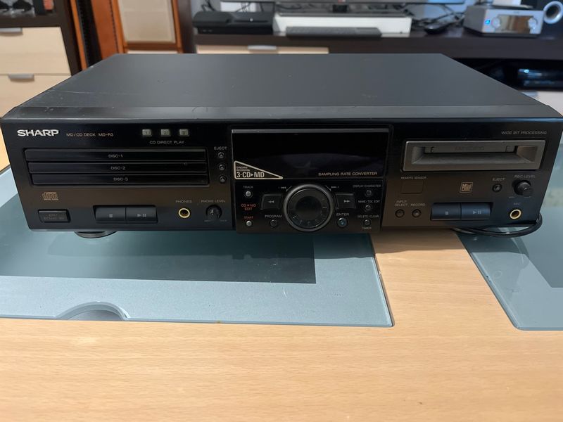 Reproductor CD/MD Sharp MD-R3