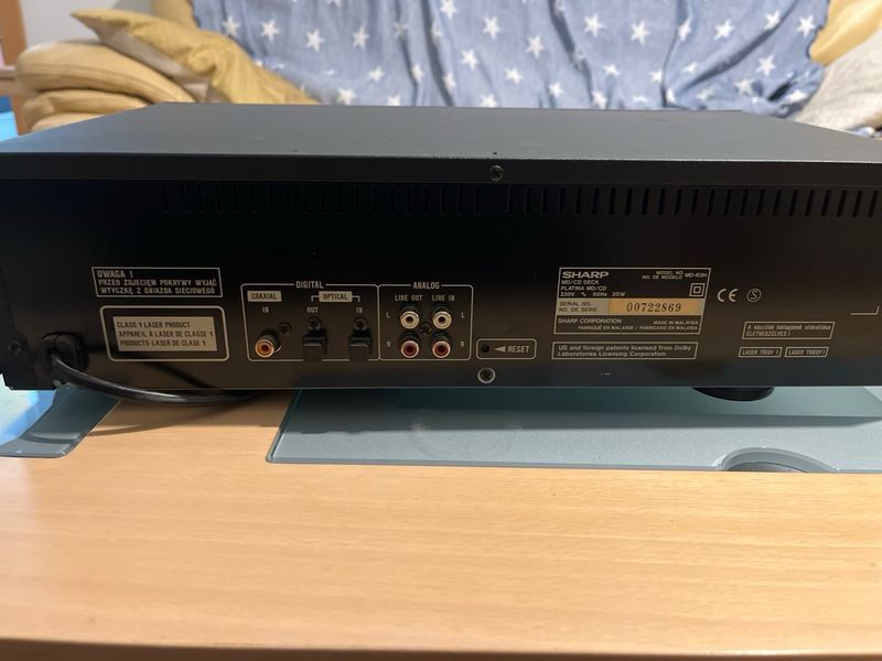Reproductor CD/MD Sharp MD-R3 afbeelding 2