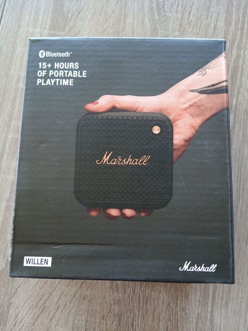 Altavoz Bluetooth Marshall Willen Negro