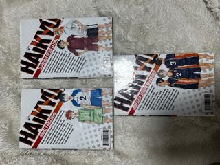 Haikyû!! nº 01,02,03 SE VENDEN POR SEPRADO !