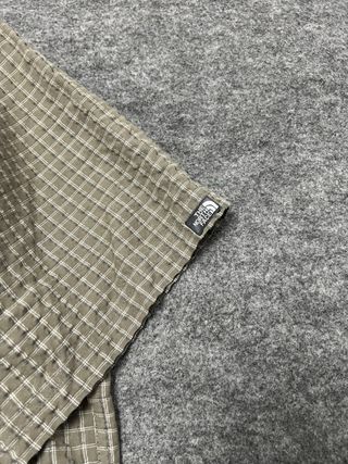 Camisa The North Face Beige Cuadros Manga Corta