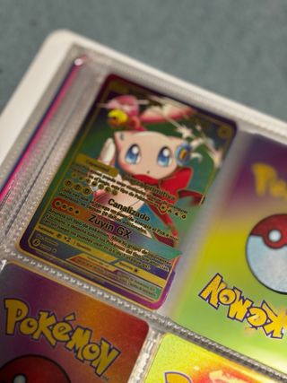 Álbum Pokémon + Cartas Réplicas Metálicas