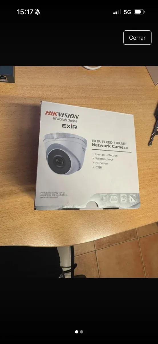 Cámara Hikvision HiWatch Series EXIR